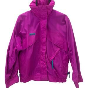 Vintage 90's Columbia Women's SM Whirlibird Pink Teal Winter Jacket